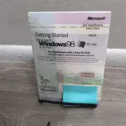 NEW FACTORY SEALED - MICROSOFT WINDOWS 98 SE SECOND EDITION FULL OS DELL