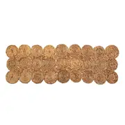 Hand-spun Jute Braided Natural Table Runner 90x30cm