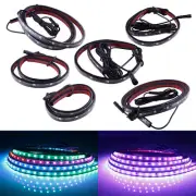 6Pcs RGB Dream Color Underglow LED Car Neon Strip Light Kit Music APP Control cv