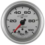 Autometer Ultra-Lite II Oil Pressure Gauge - 0 - 100 PSI, 2 5/8 Inch, AU7753