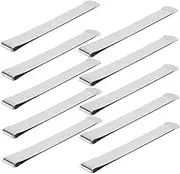 COLLBATH 10pcs Stainless Steel Candy Floss Mesh Clips for Candy Floss Machine Sugar Clips for Easy Netting Stabilization