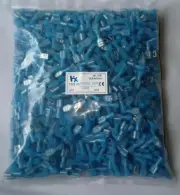 2000pcs nylon female insulated terminal block 6.3 spring terminal FDFN2-250