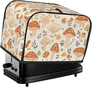 Asparagus Print 2 Slice Toaster Cover Fingerprint Bread Maker Protectors,Kitchen Small Appliance Dust Cover
