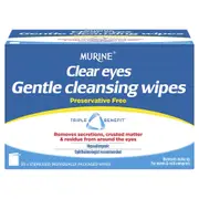 Murine Clear Eyes Wipes 30 Pack