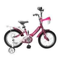 在飛比找蝦皮商城優惠-【KJB APACHE】16吋兒童輔助輪腳踏車-紫(輔助輪 