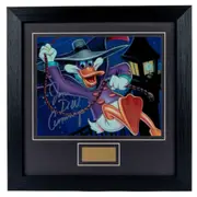 Jim Cummings Darkwing Duck Signed Framed Photo