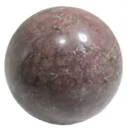 Rhodonite Crystal Sphere 60mm gem stone ball crystal new age (EA9090)