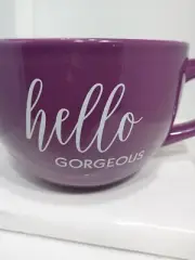 HELLO SUNSHINE MUG. HELLO SUNSHINE COFFEE MUG.MUG. COMPLIMENT GREETINGS MUG.B337