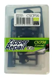 CSCF56-2EA Conceal Zipper Slider Repair Kits - #5#6 Single or Double Puller