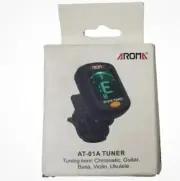 Aroma AT-01A Tuner for Chromatic Acoustic Guitar, Bass, Violin, Ukulele