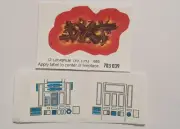 Vintage Star Wars Replacement Ewok Village Fire Pit Toy Sticker - No Need To Cut
