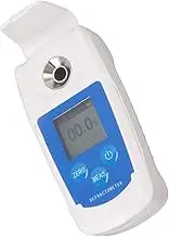 Digital BRIX Refractometer, Handheld Pocket Refractometer, 0‑55% Range High Accuracy BRIX Meter, Digital BRIX Tester Sugar Meter Ideal for Fruits Drinks Beer Sugar Content Test