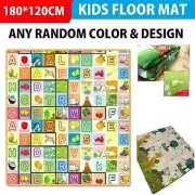 Baby Kids Floor Play Mat Rug Picnic Cushion Crawling Mat Foldable Crawling Mat