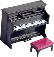 Miniature Piano Model 1 Set Micro Piano Ornament for Fairy Garden Boys and Girls Toy