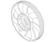 Genuine Honda Fan Blade 38611-5PA-A01