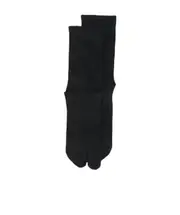 split toe socks S,M Black