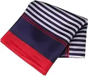 [ROMISBABA] Fashionable Ladies Scarf Stewardess Satin Neck Scarf Lightweight Soft Versatile Suitable for Many Occasions