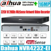 Dahua 16MP NVR4232-EI 32CH 1U 2HDDs WizSense Network Video Recorder W/ Hard Disk