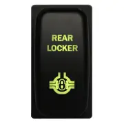 Push switch REAR LOCKER M131G 12V 3A LED green for Mitsubishi Eclipse Endeavor (for: Mitsubishi)