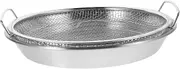 OHPHCALL Drain Pan Oil Filter 1 Set of Stainless Steel Mesh Baskets for Kitchen Fat Separator for Drainage