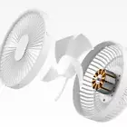 Portable LED Camping Ceiling Fan Camping Tent Fan Light with Remote