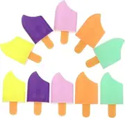 jojofuny 20 Pcs Cute Popsicle Highlighters Bulk Fluorescent Color Pens for Students Creative Marker Pens for Schoolwork Practical for Highlighting Notes Random Color