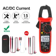 Digital AC DC Voltage Clamp Meter Multimeter True RMS 400-600A Auto Voltmeter