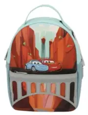 Loungefly Pixar Cars Firewall Falls Convertible Mini Backpack Still in Plastic