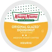 Krispy Kreme Doughnuts, Original Glazed Doughnut, K-Cups, Medium Roast, 24 Count