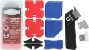 iLitLuk Caulking Tool Kit Sealant Finishing Tool Set Silicone Profiling Kit Caulk Spreader Grout Smoother Caulk Application Tool Kit for Tile Siding Window Baseboard Sink Joint