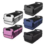 Car Storage Box Foldable Auto Cargo Storage Tool SUV Cargo Storage Container