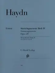 Haydn String Quartets Vol IV Op 20 Sun Henle Urtext Violin Sheet Music Book
