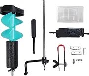 Ice Auger, Aluminum Alloy Electric Ice Fishing Auger, Impact Resist Ice Fishing Drill, Electric Drill Ice Auger, Ice Fishing Auger Drill for Ice Fishing