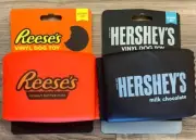 Dog Toys Squeaky Dog Pet Rubber Chew Toys Candy Bar Lot Of 2, FREE SHIPPING