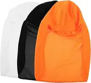 [FOMIYES] 3pcs Riding Cap Cycling Neck Protection Running Wicking Cap Running Neck Mask Sun Wicking Mask Cycling Winter Hat Sun Protection Liner Biker Hat Helmet Liner Polyester