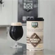 Black Rock Crafted Oatmeal Stout Beer Kit Homebrew Beer Extract Tin DIY Kit