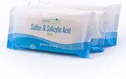 DermaHarmony 10% Sulphur & 3% Salicylic Acid Bar Soap 110ml - Three Bars