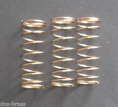 GENUINE JUPITER VALVE SPRINGS - CORNET / TRUMPET TOP OUTER (SET OF 3)