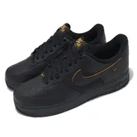 在飛比找ETMall東森購物網優惠-Nike 休閒鞋 Air Force 1 07 男鞋 黑 黃