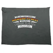 The Fact That There Is A Highway To Hell Stairway To Heaven - Funny Novelty Soft Sport Microfiber Towel