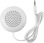 Gyorwst Mini White 3 5mm Pillow Speaker for CD Radio MP3 Player