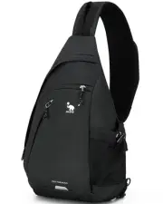 Sling Bag One Strap Backpack for Men, Crossbody Shoulder Bag Travel Hiking Da...