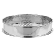 Compost Sieve Nursery Mesh Tray Garden Soil Sifter Steel Sifting Pan