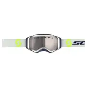 SCOTT PROSPECT SNOW CROSS GREY/ YELLOW ENHANCER SILVER CHROME
