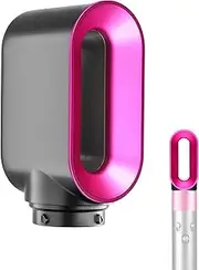 Pre-Styling Dryer Nozzle for Dyson Airwrap HS01/HS05 – Fast Drying Attachment, Nickel/Fuchsia (Part 969759-01)