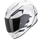 EXO-491 Kripta White-Black Full Face Helmet