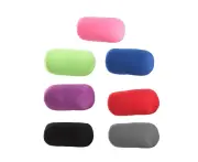 Solid Color Cylindrical Foam Particle Pillow Multi-Functional Neck Waist Support