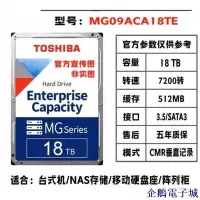 在飛比找Yahoo!奇摩拍賣優惠-企鵝電子城國行Toshiba/東芝MG09ACA18TE 1