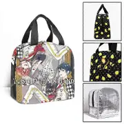 c538 Twisted-Wonderland Children Lunch Bags Kids School Insulated Lunch Bag Portable Cooler Tote Food tbd538