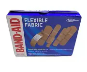 Band-Aid Brand Flexible Fabric Adhesive Bandages for Wound Care & First Aid